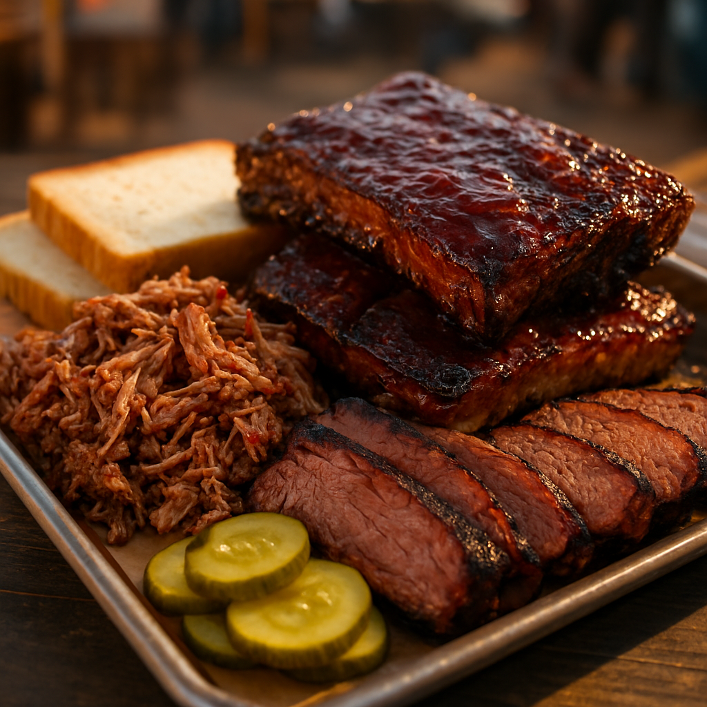 Food from Big Daddy's BBQ